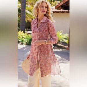 Soft Surroundings tunic and detachable tank